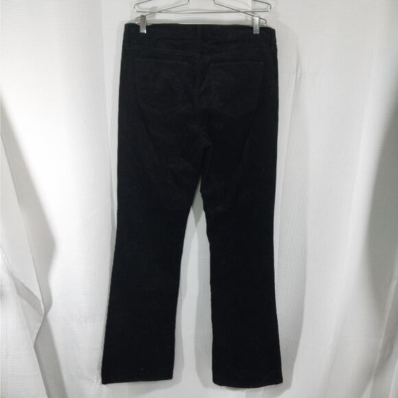 THE GAP! LUXURIOUS BLACK FINE WALE CORDUROY, FIVE POCKET PANTS, SLACKS! SZ 16T - Picture 5 of 9